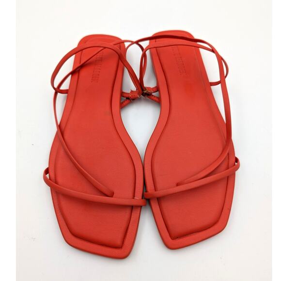 Steve Madden Lynley Women's Slingback Sandals Square Toe Red Size US6M - Picture 12 of 12